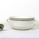 Ironware salad bowl, Valence model by Digoin