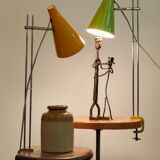 Vise lamp/clamp model 181-1326 by Josef Hurka for Lidokov