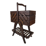 Worker / Vintage Wood Sewing Box