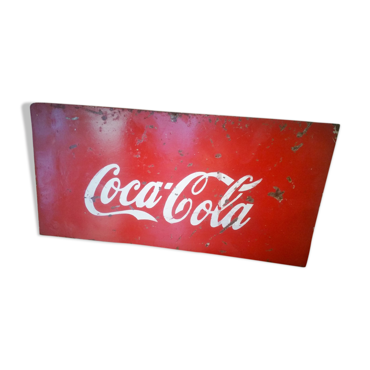 Plaque émaillée Coca cola vintage