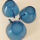 set of three blue Vereco cups