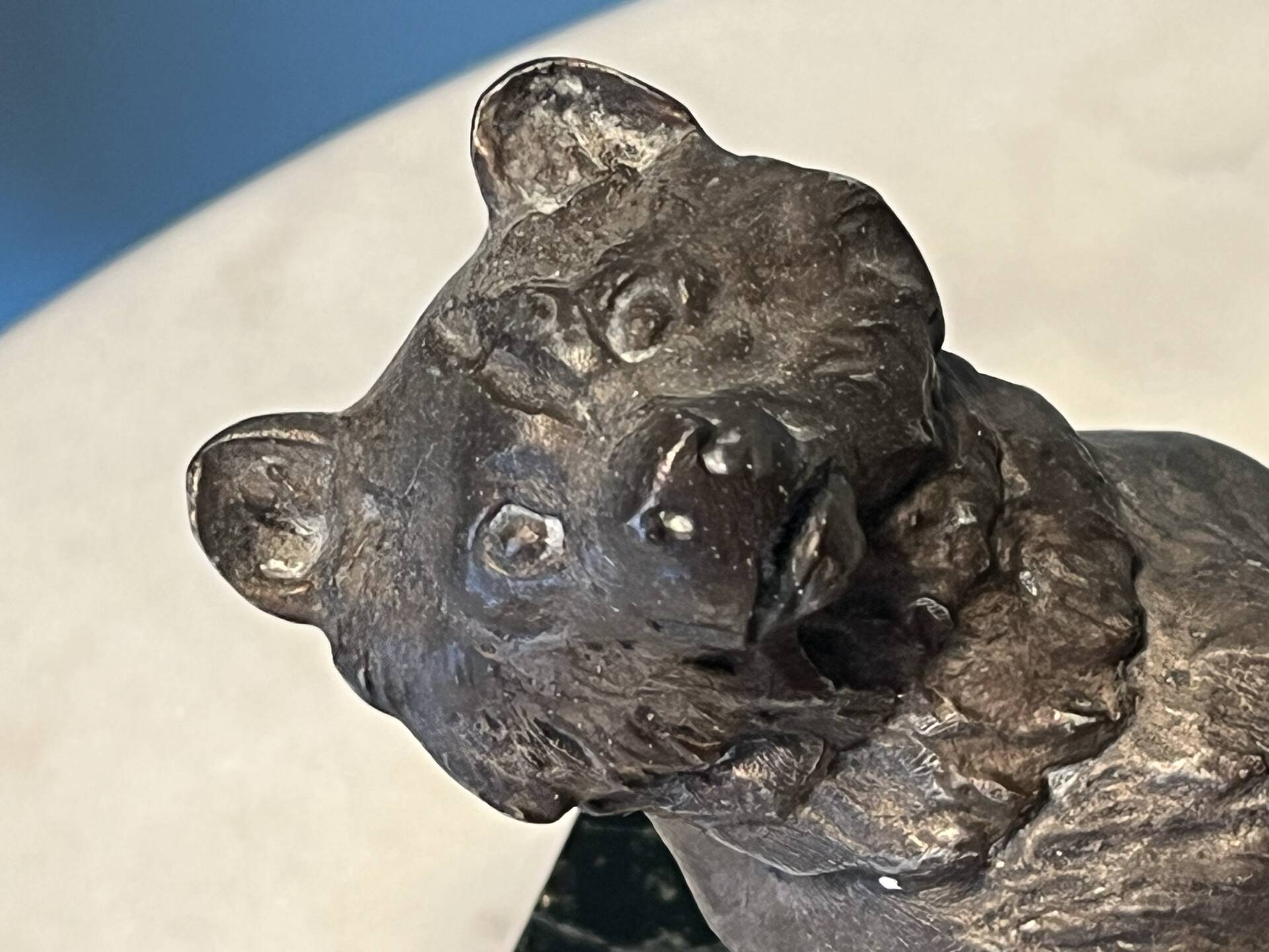 Pair of bear bookends by Thomas Cartier