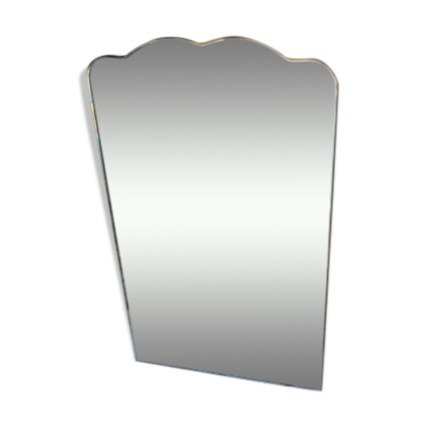 Large beveled mirror 60 years 105x65cm