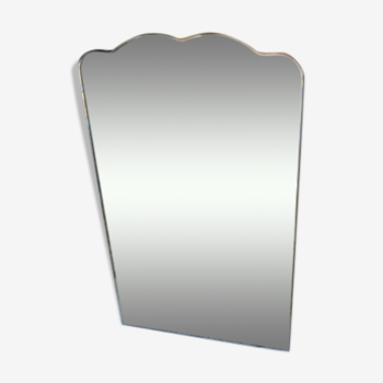 Large beveled mirror 60 years 105x65cm