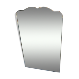 Large beveled mirror 60 years 105x65cm