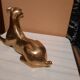 Brass dog