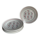 6 dinner plates