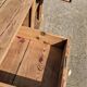 Antique pine counter
