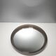 Vintage round mirror - gilac n° 1813 - smoked plexiglass - 1970s