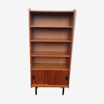Modernist oak bookcase 1960