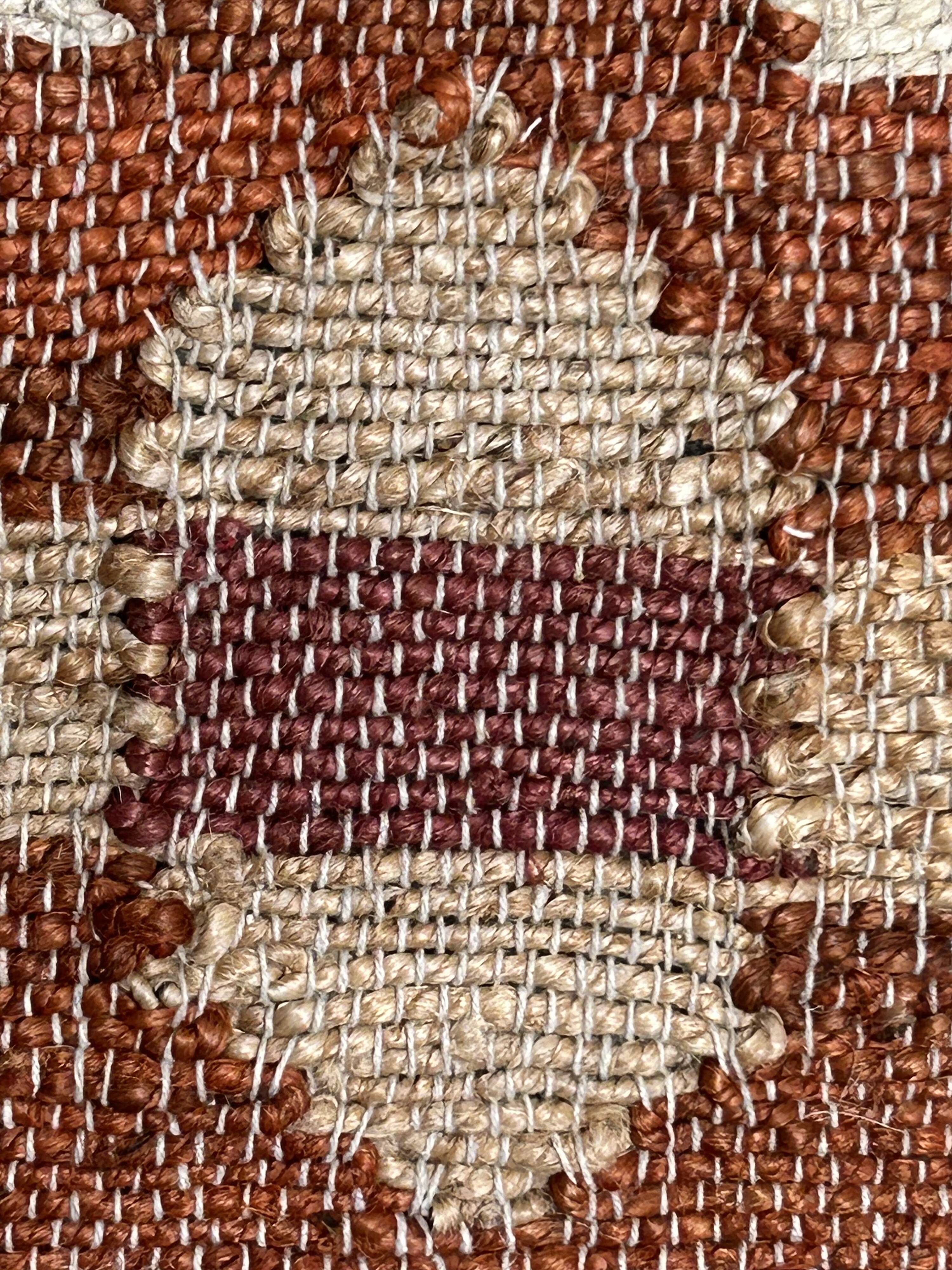 tapis kilim feli, jute-coton