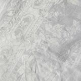 Old tablecloth & 5 linen damask napkins