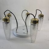 Lustre cascade 5 feux vintage