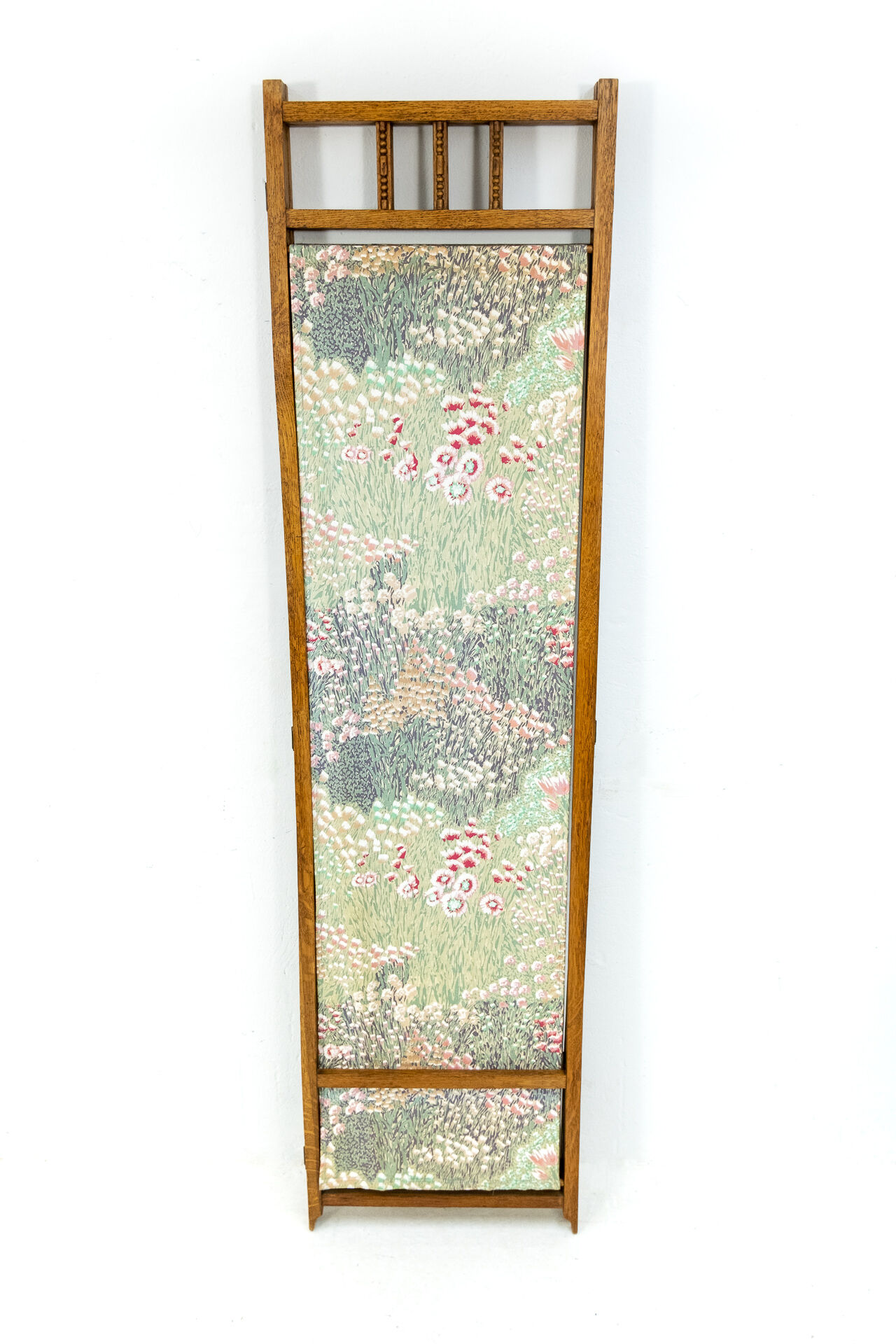 Art deco oak folding screen dutch
