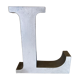 Lettre métal - l