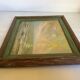 Signed marine painting on hardboard