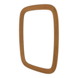 Miroir scandinave en chêne "Kristina, modèle 603", Nybrofabriken, Suède, 1960