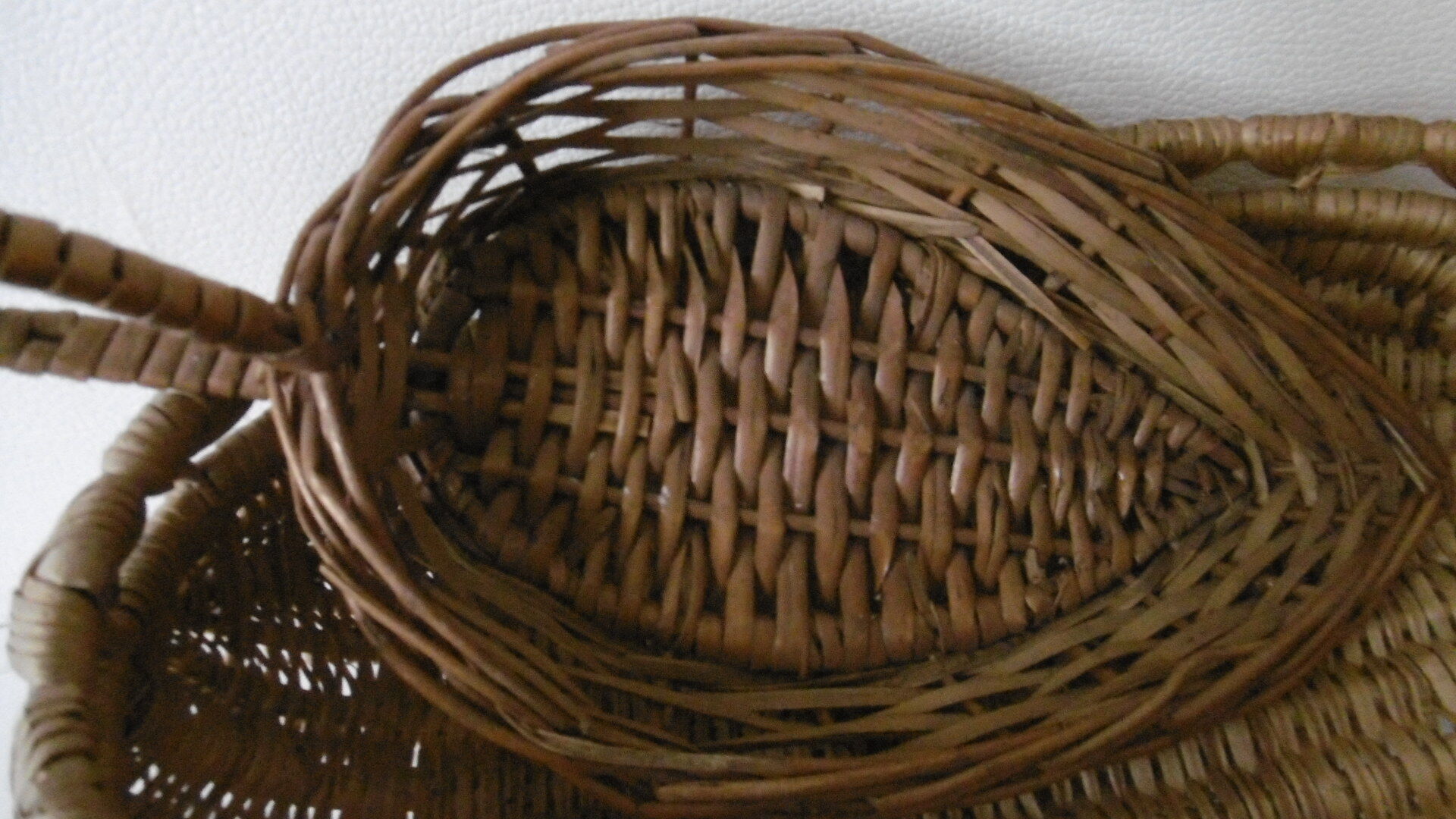 Vintage artisanal baskets