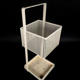 Vintage modernist umbrella stand by Josef Hoffmann for Bieffeplast, 1970