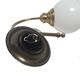 Vintage Art Deco wall lamp, Poland, 1950s