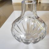 Vase en cristal taillé