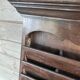 Antique wooden wall shelf