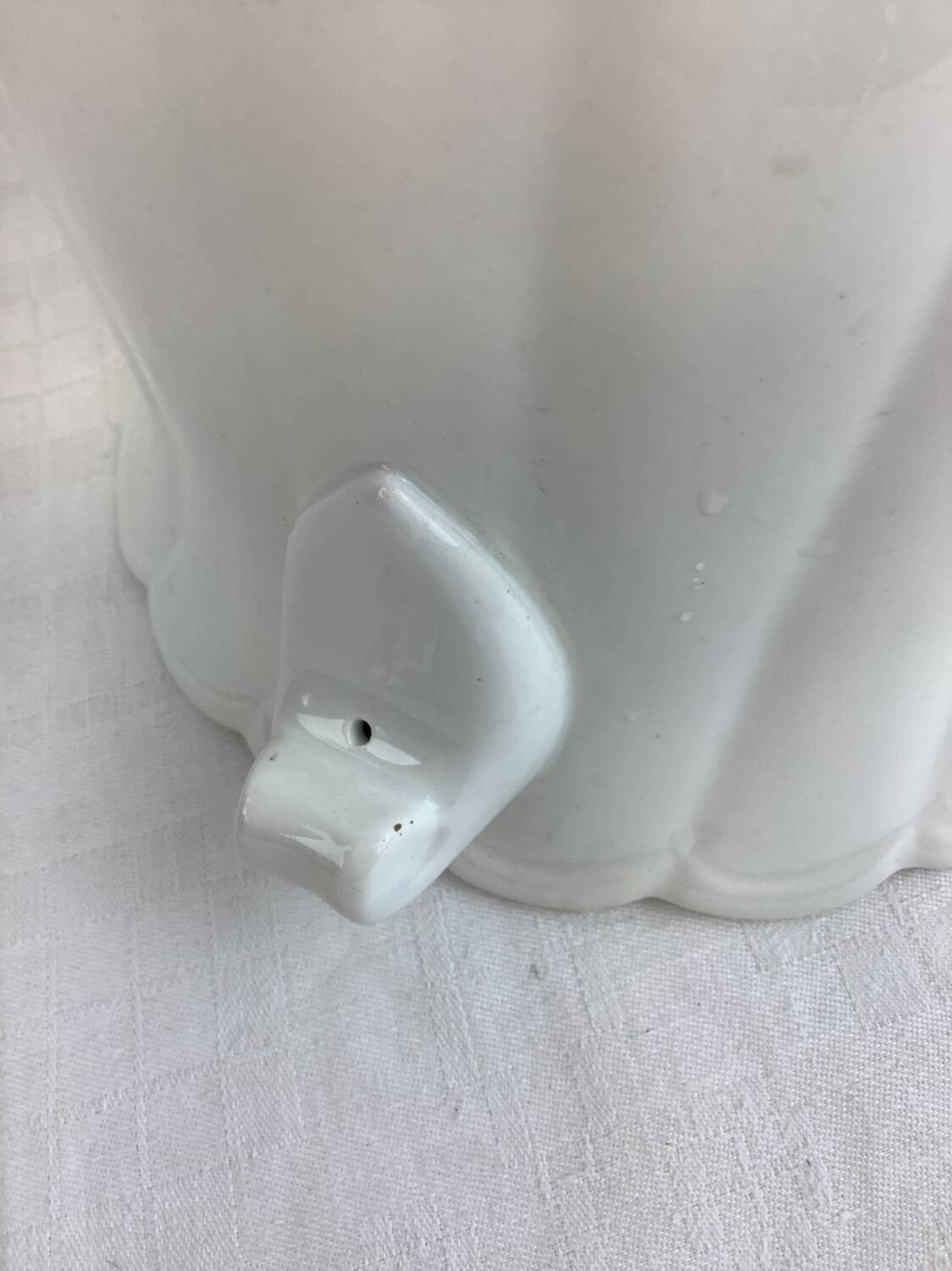 Gien flowerpot or champagne bucket