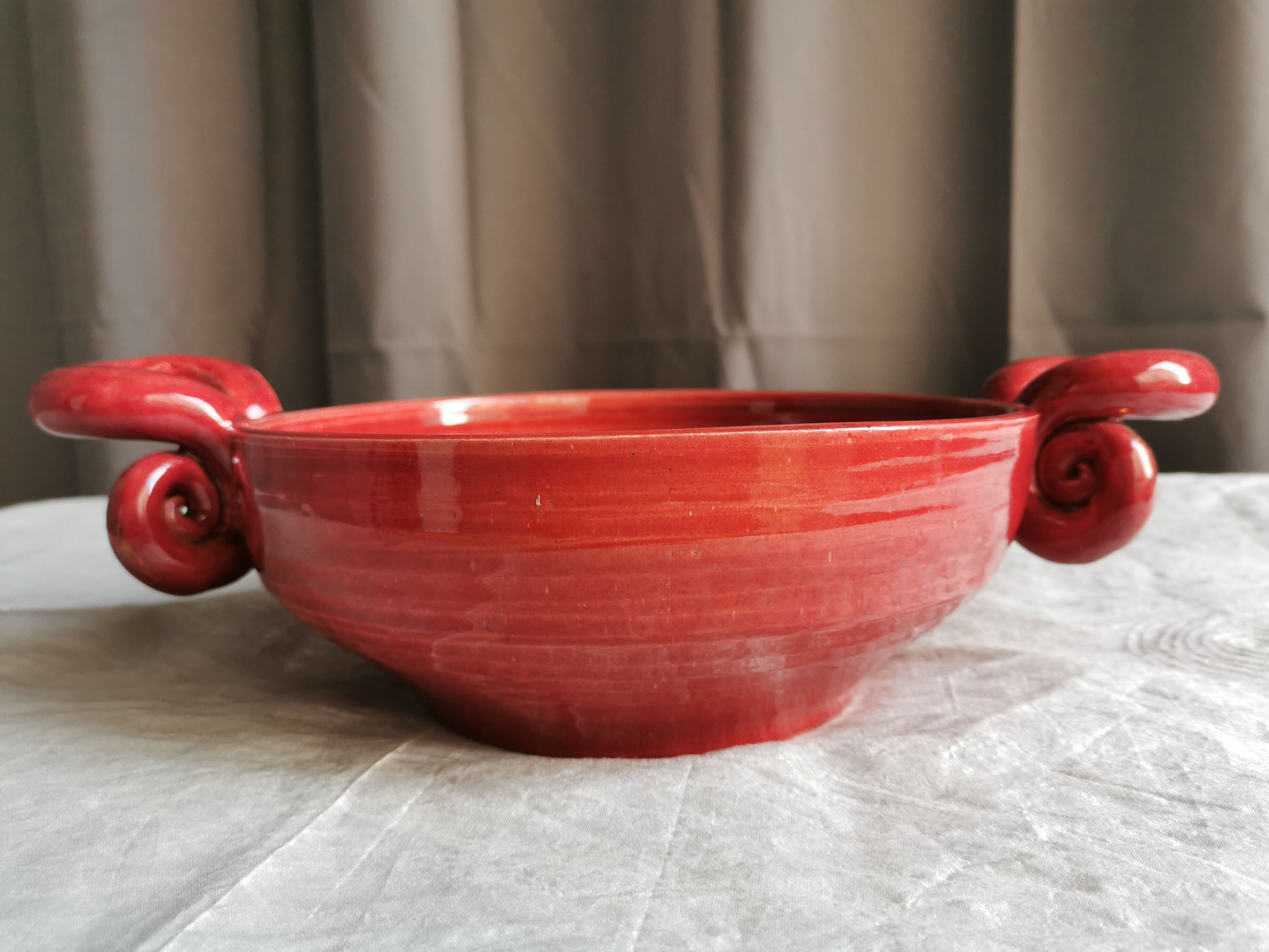 Vintage cup of "clement massier"