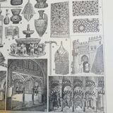 Lithograph on Arabic art from 1928