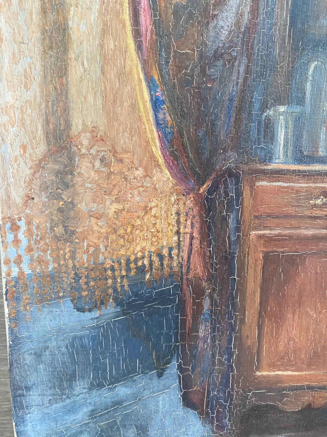 Interior bedroom painting
