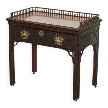 George III hardwood architect's desk by Thomas Chippendale
