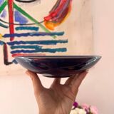 Lot de 6 assiettes creuses bleues