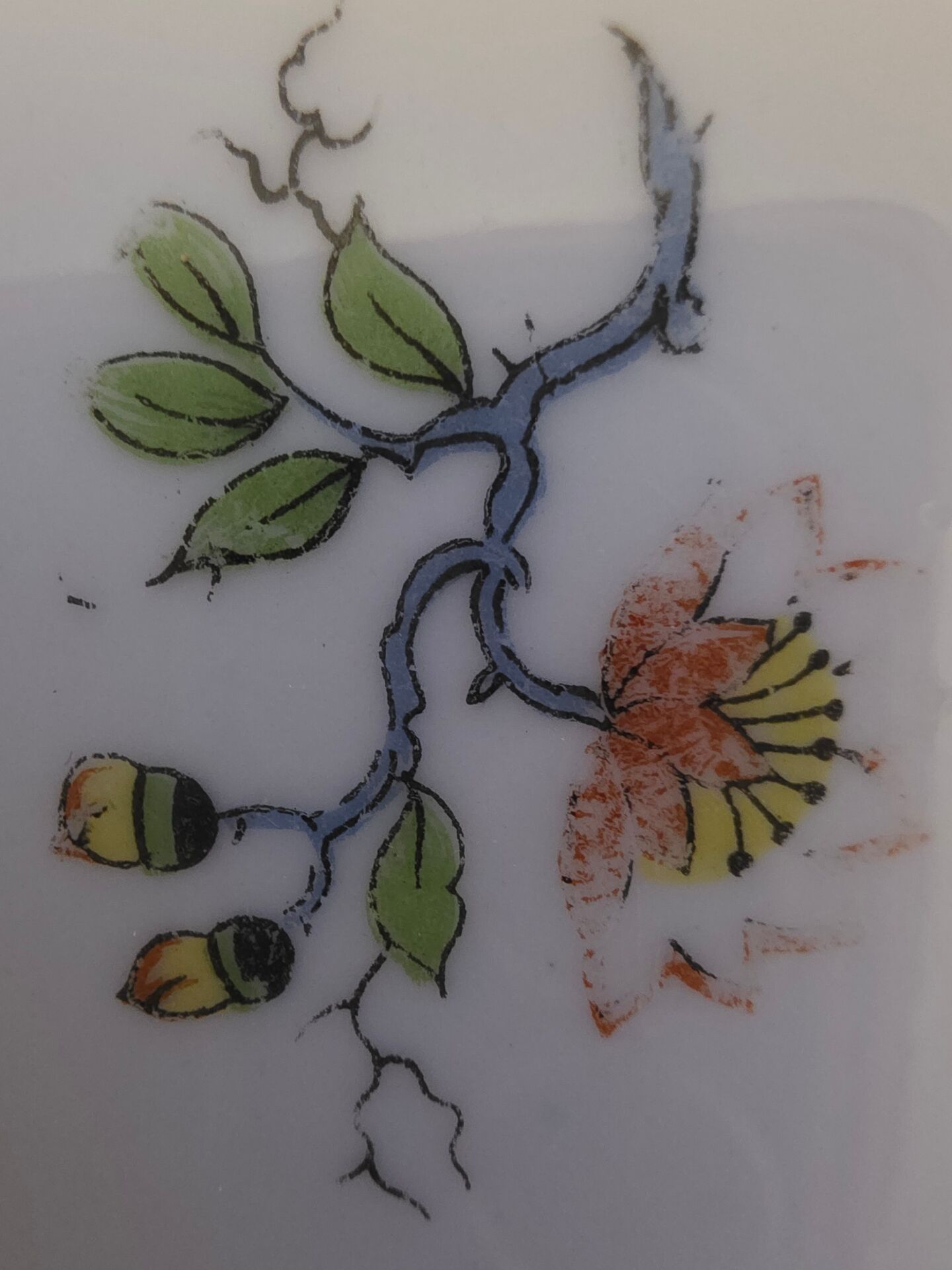 Oval plate