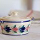 Pot à sucre sucrier faïence Quimper antique
