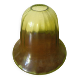 old blown glass lampshade vintage pendant light