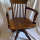 Wooden office chair