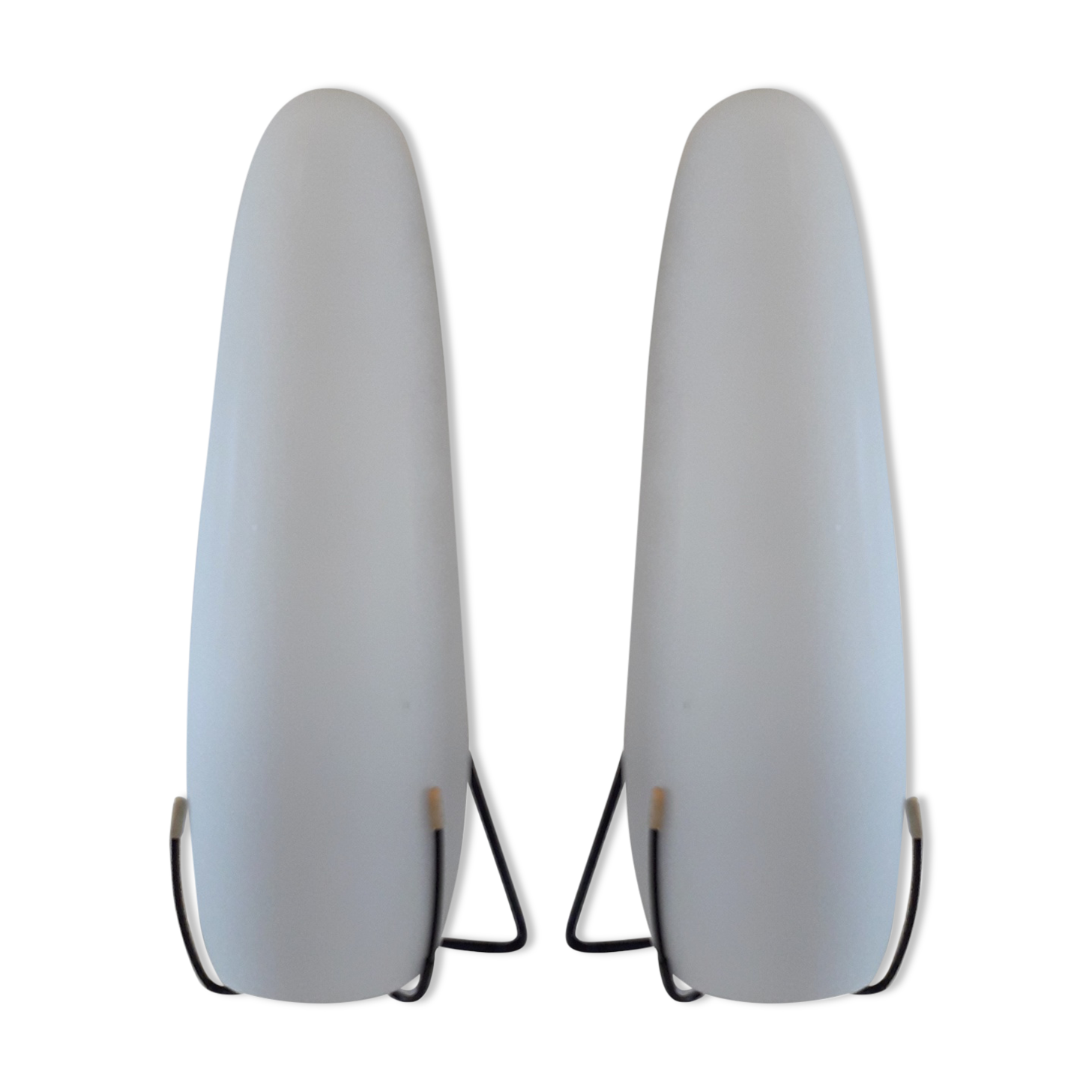 Duo sconces by Louis Kalff Philips edition 1950