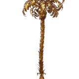 Lampadaire Hans Kögl métal doré