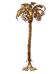 Lampadaire Hans Kögl métal doré