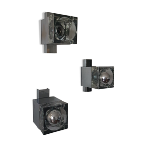 Set de 3 appliques 70 - sciolari