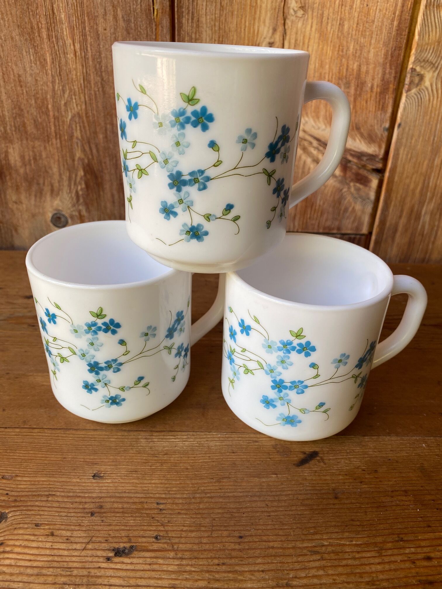 Set de 3 mugs arcopal myosotis Veronica