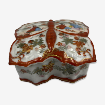 Vintage Japanese candy box butterfly shape