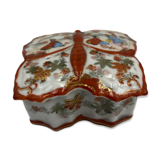 Vintage Japanese candy box butterfly shape