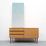 Dressing table with mirror