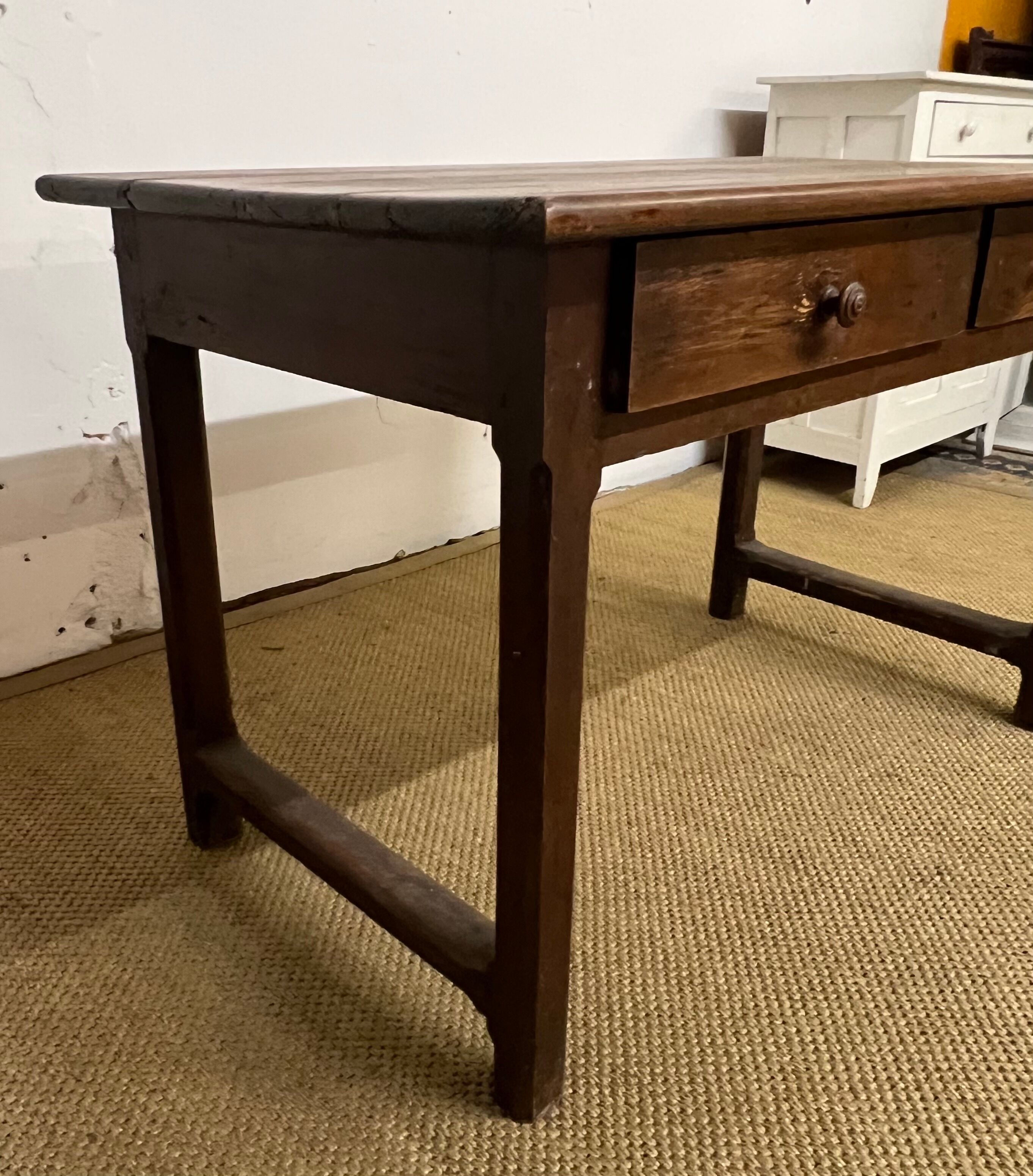 Small old farmhouse table