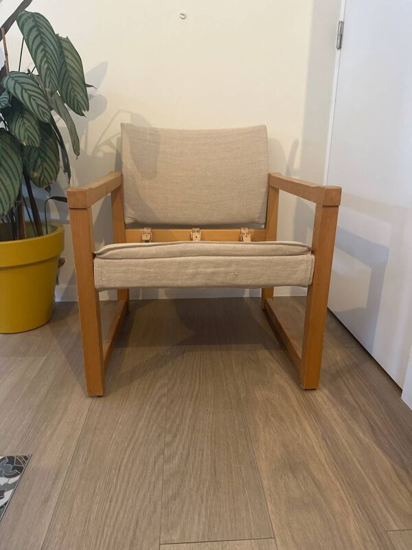 Fauteuil safari « Diana », designer Karin Mobring