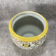 Pot/Cachepot. Italian Renaissance Majolica ceramic. Asiatic style