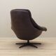 Leather swivel armchair, Danish design, 1960s, designer: H.W. Klein, manufacture: Bramin