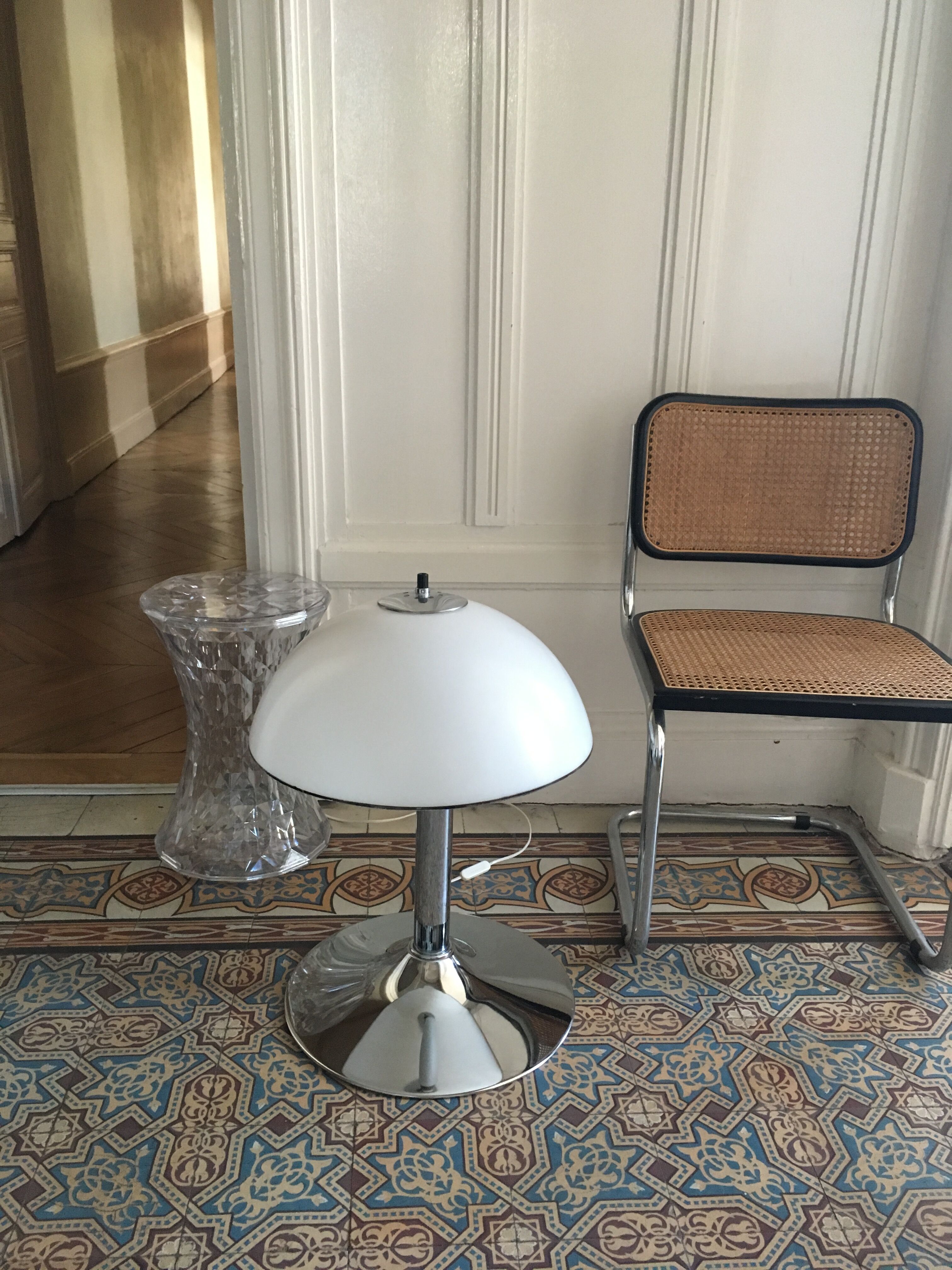 Lamp mushroom XXL foot Tulip 70 s