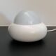 White UFO lamp model c359 by LUCI, Italy 70s